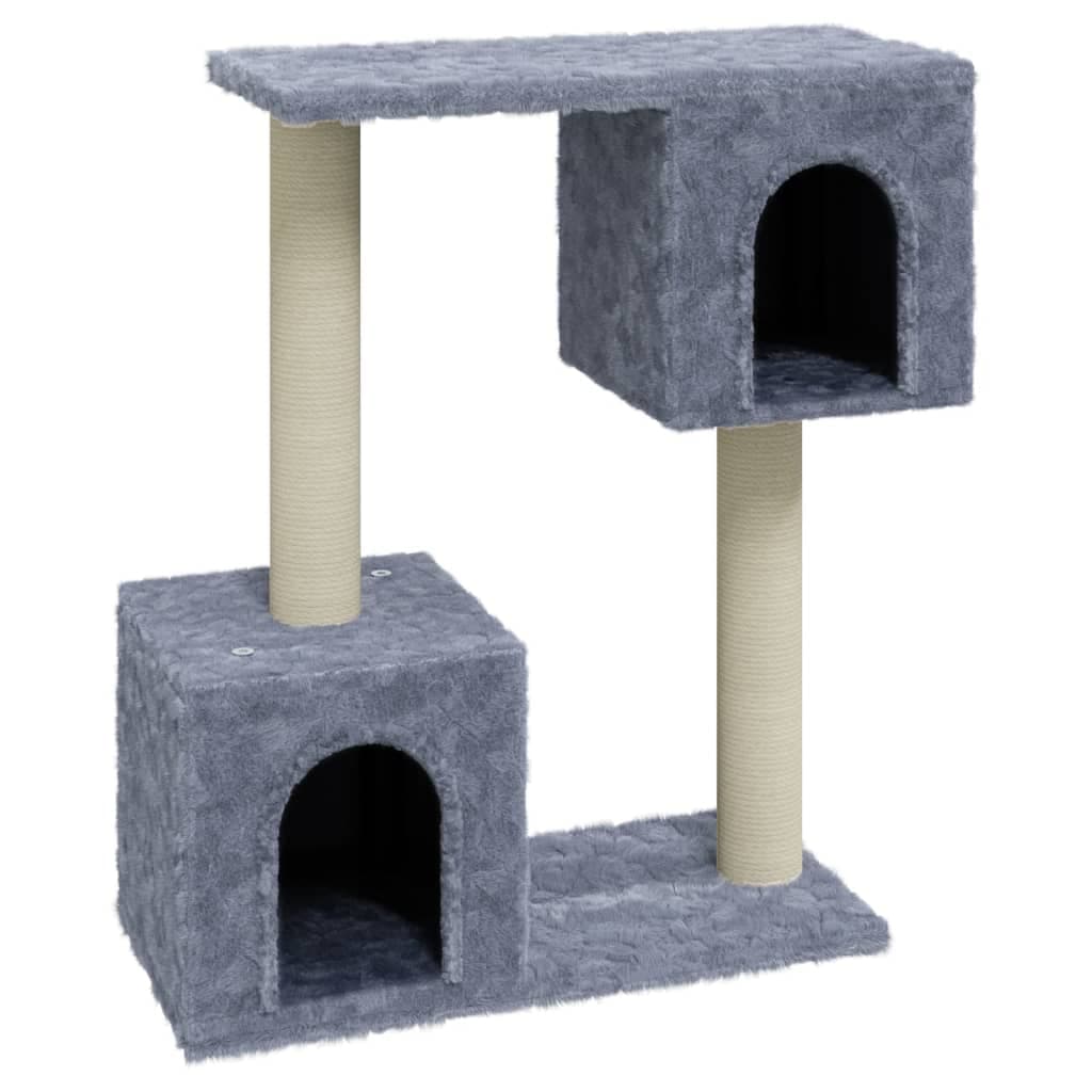 Arbre à Chat Argento - Gris clair 60 cm - arbre à chat Félin Perché