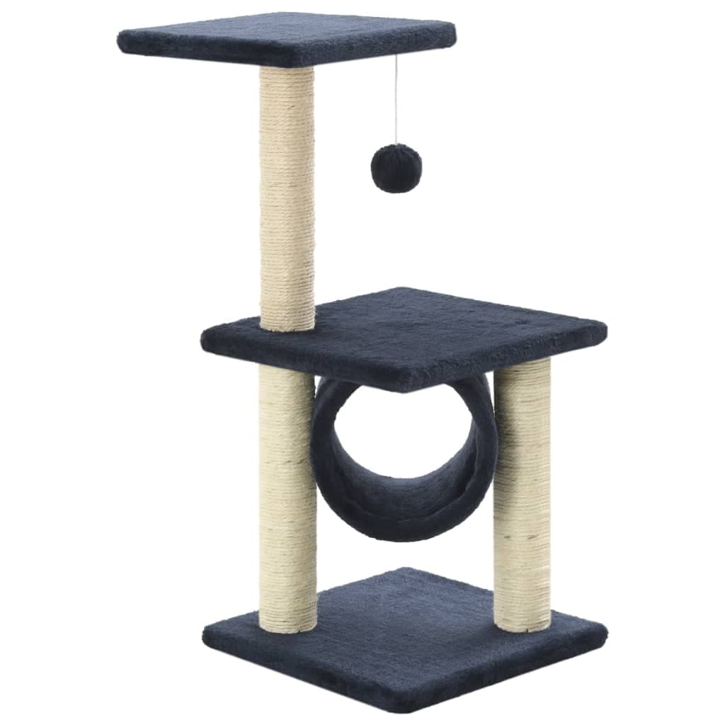 Arbre à Chat Aurea - Bleu foncé 65 cm - arbre à chat Félin Perché