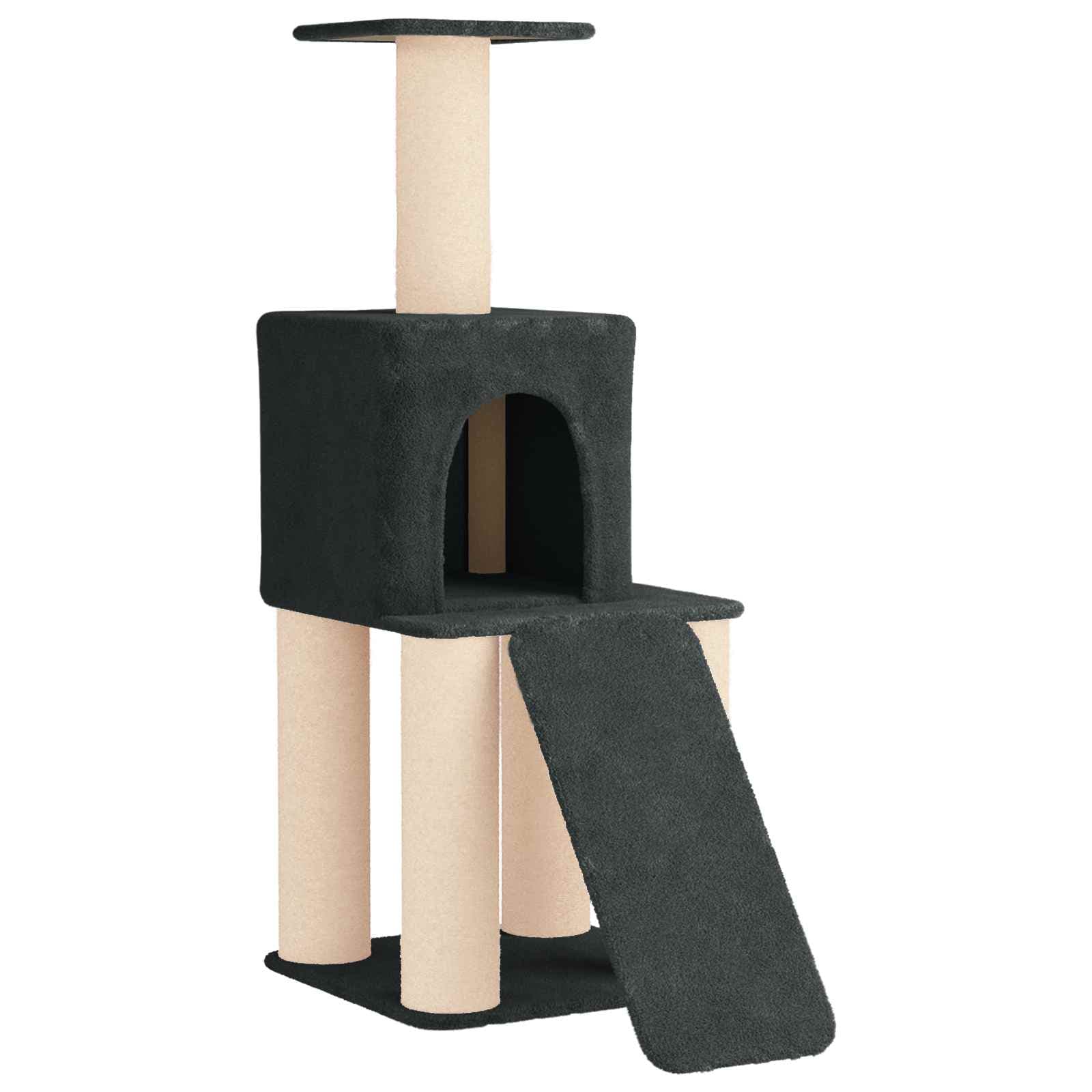 Arbre à Chat Célandre - Gris foncé 146 cm - arbre à chat Félin Perché