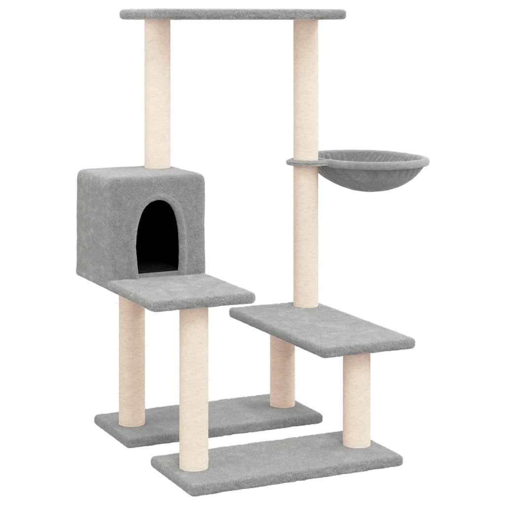 Arbre à Chat Diorite - Gris clair 94,5 cm - arbre à chat Félin Perché