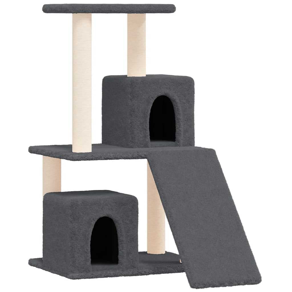 Arbre à Chat Diorite - Gris foncé 82 cm - arbre à chat Félin Perché