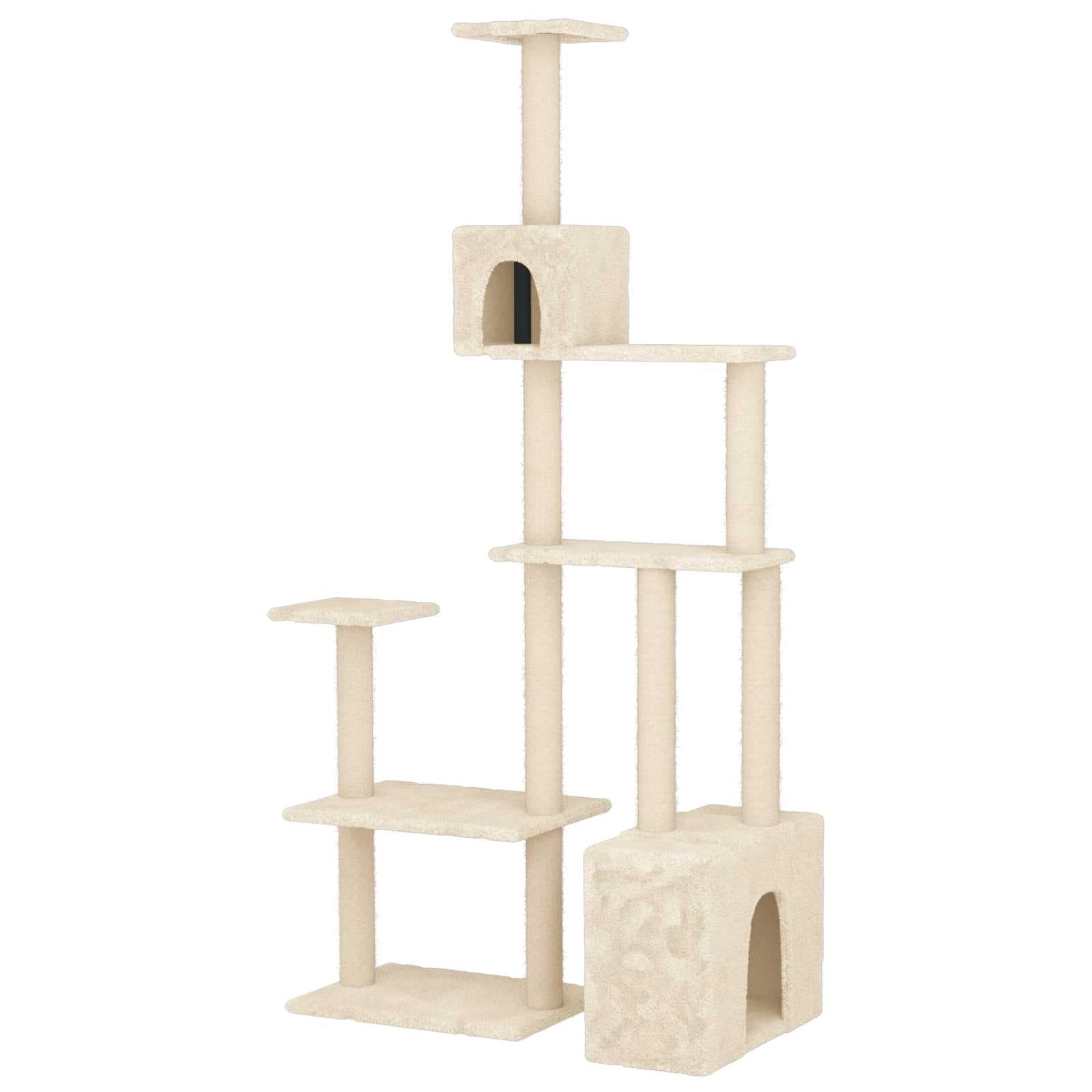 Arbre à Chat Maïa - Crème 177,5 cm - arbre à chat Félin Perché