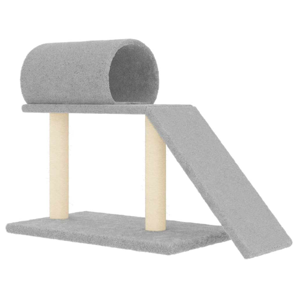 Arbre à Chat Nyx - Gris clair 55,5 cm - arbre à chat Félin Perché