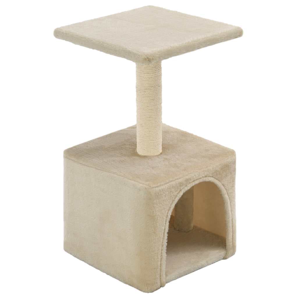 Arbre à Chat Perle - Beige 55 cm - arbre à chat Félin Perché