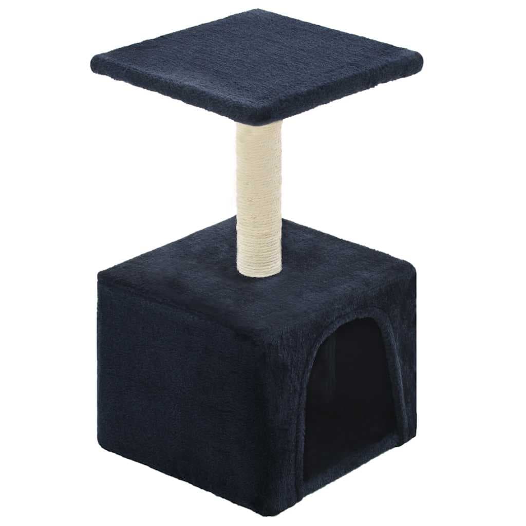 Arbre à Chat Romarin - Bleu foncé 55 cm - arbre à chat Félin Perché