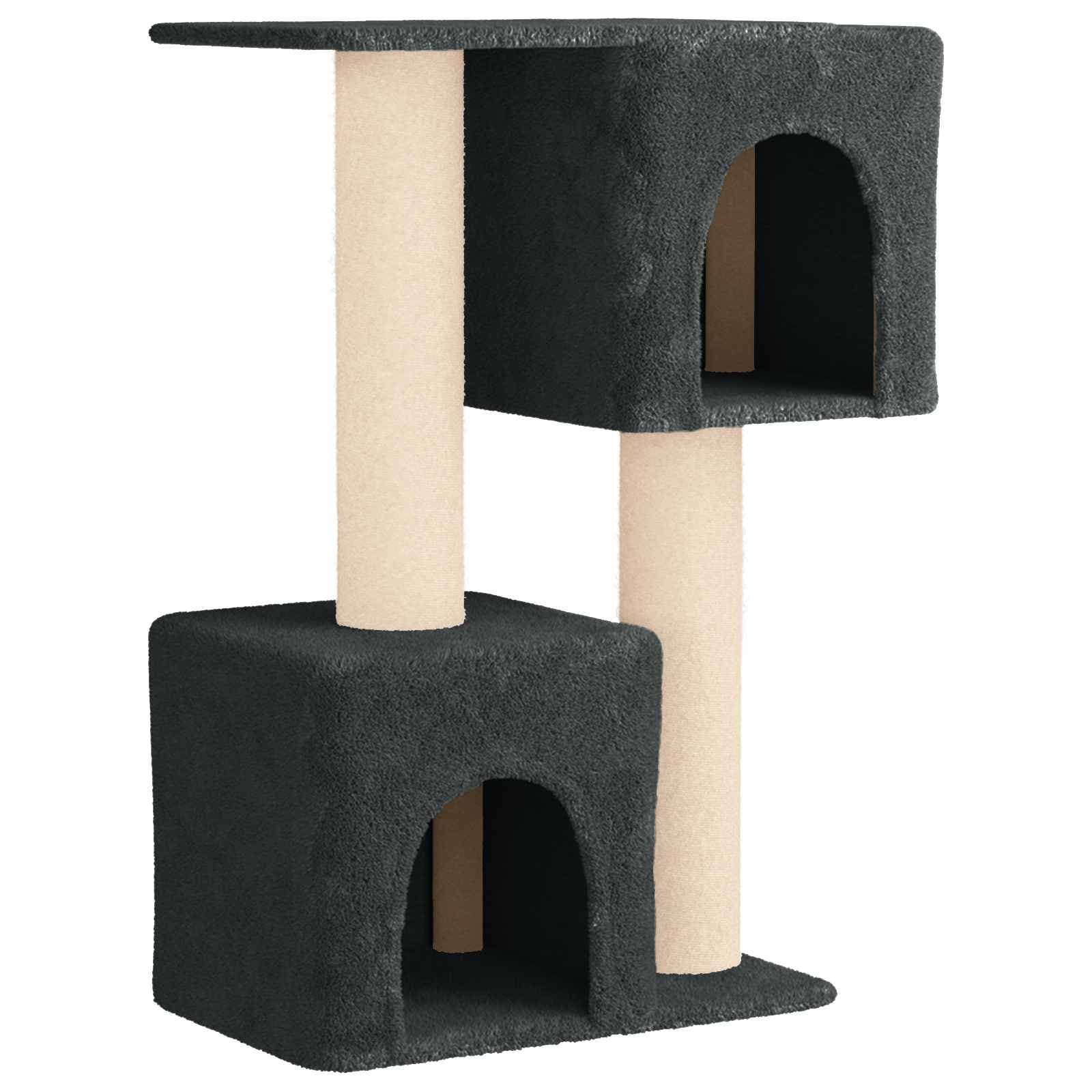 Arbre à Chat Théa - Gris foncé 114 cm - arbre à chat Félin Perché