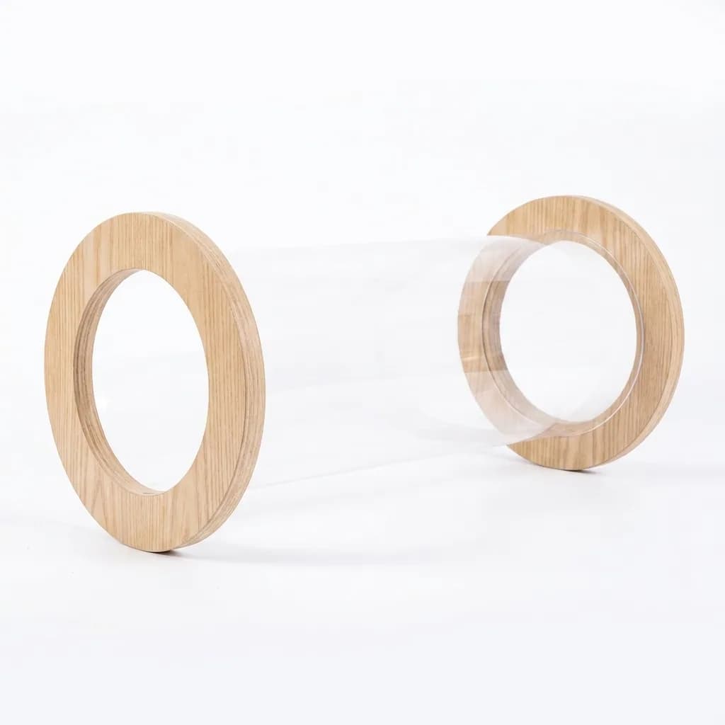 Passerelle murale Cristal - tube transparent