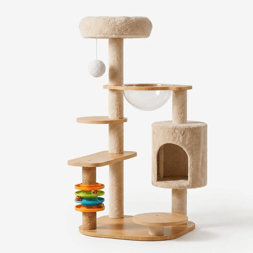 Arbre à Chat Nimbus - arbre à chat Félin Perché