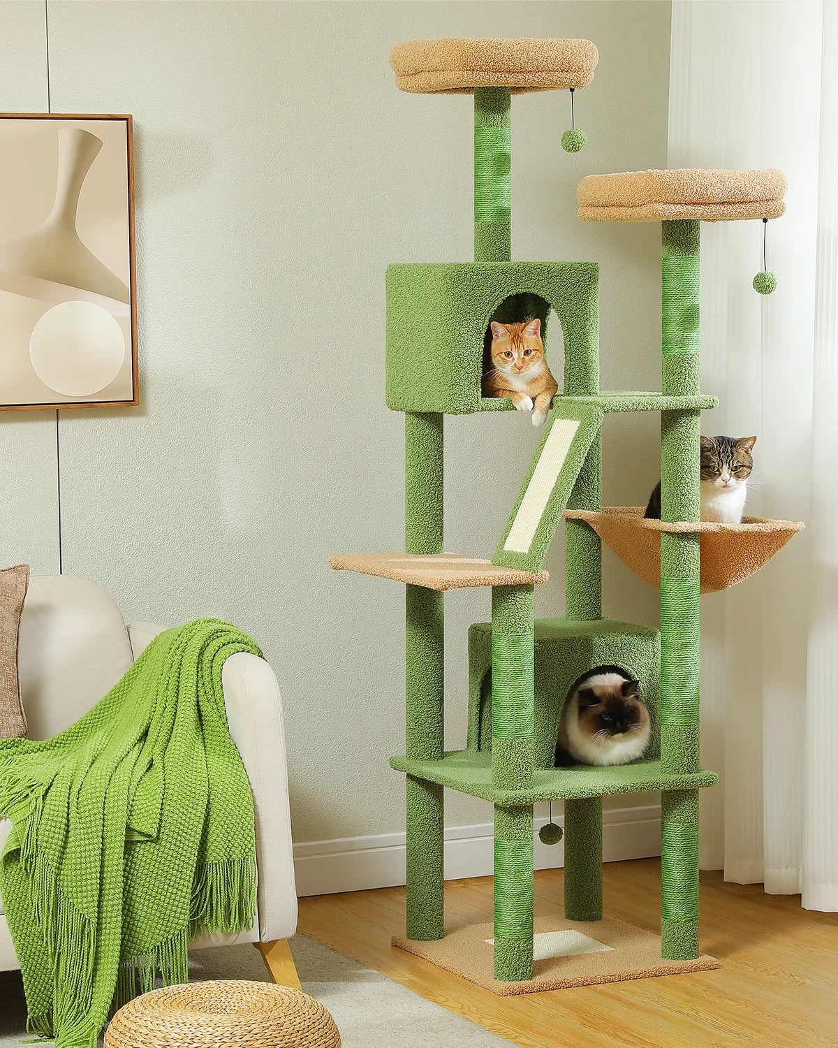 Arbre à chat Séquoia XXL Maine Coon - packshot vue 3