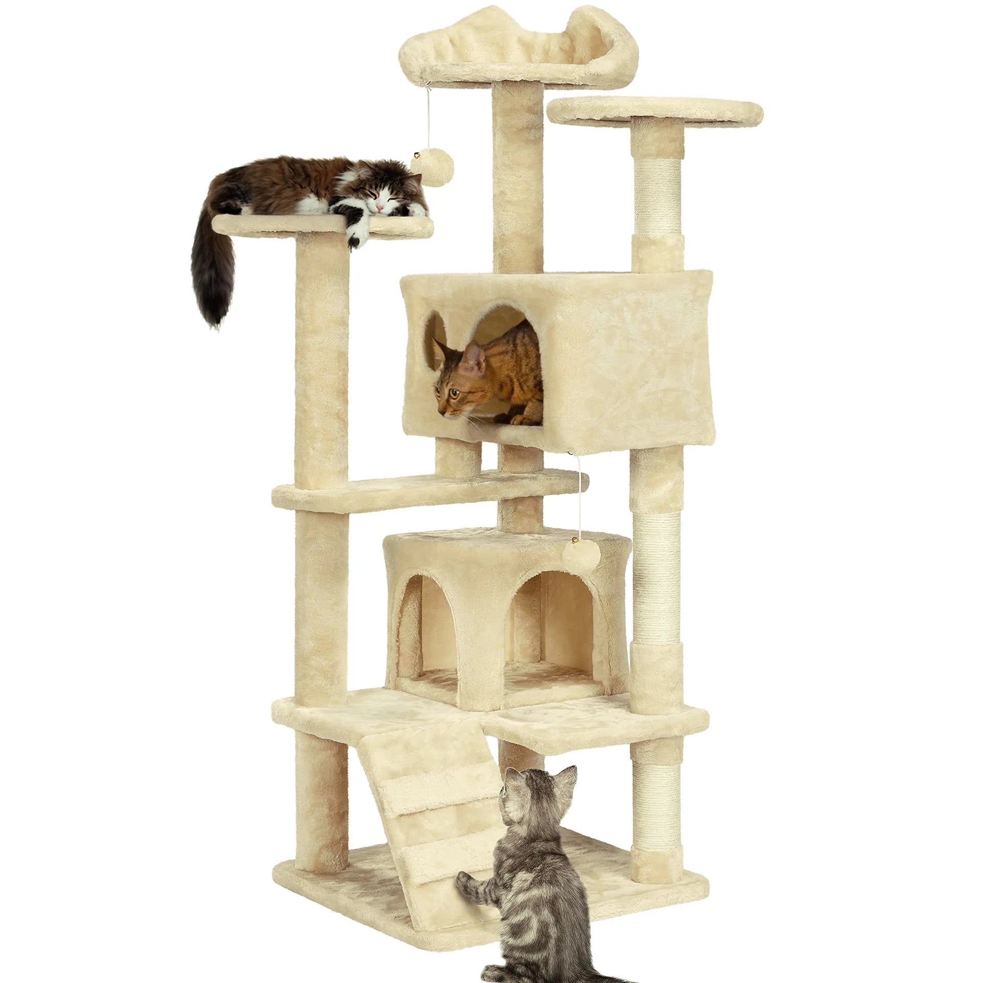 Arbre à chat Séquoia XXL Maine Coon - détail matériaux