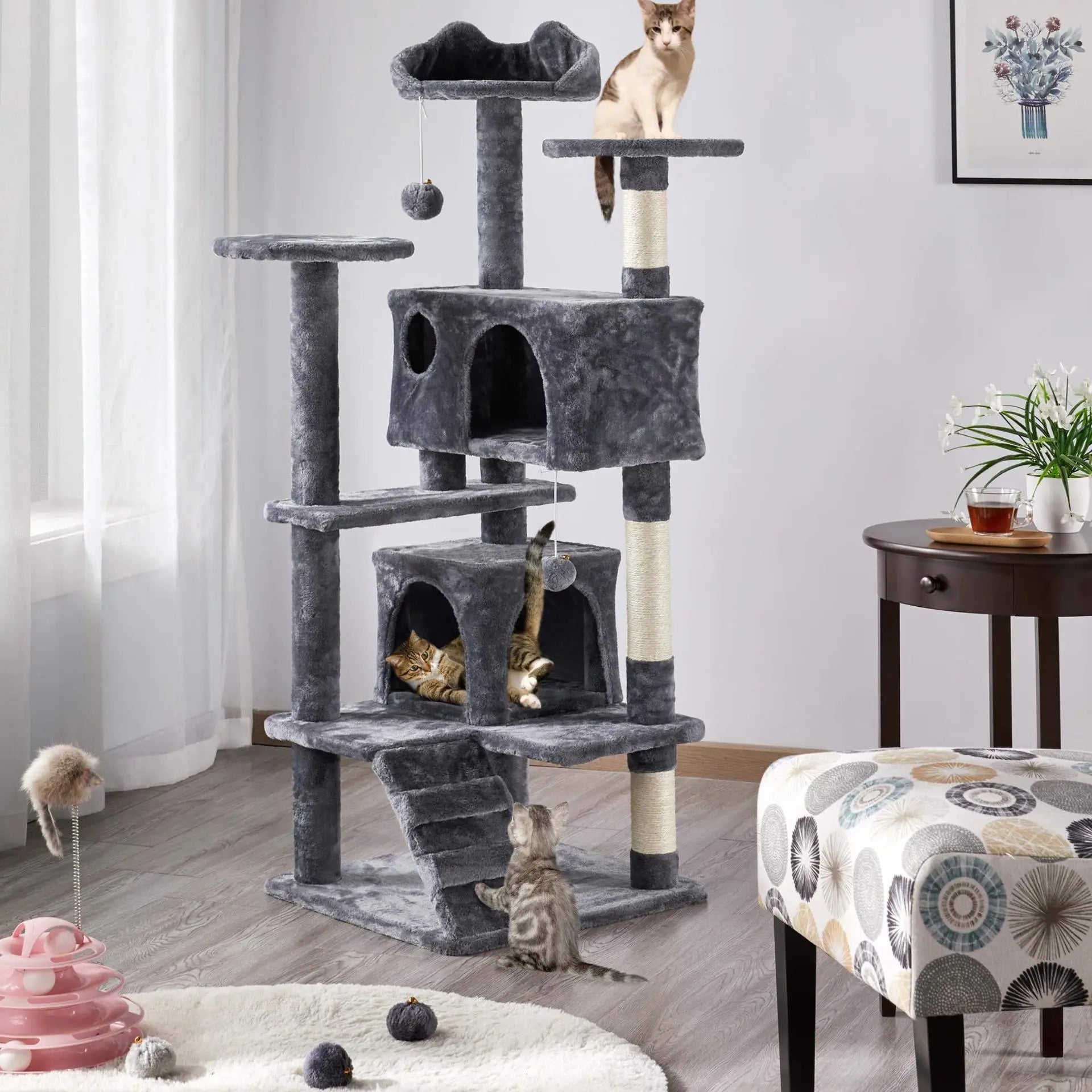 Arbre à chat Séquoia XXL Maine Coon - détail niche