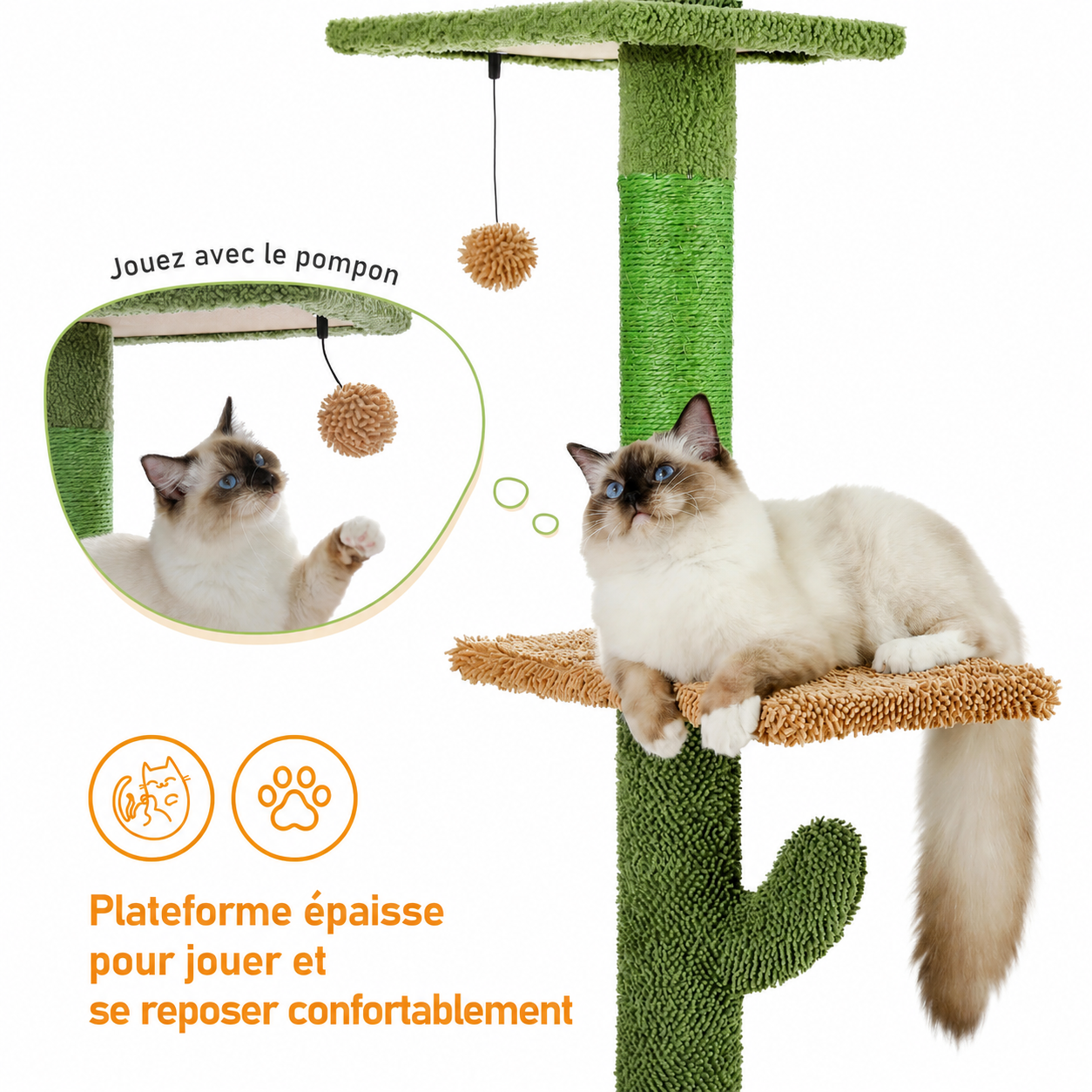 Arbre à chat Cactus - vue 4