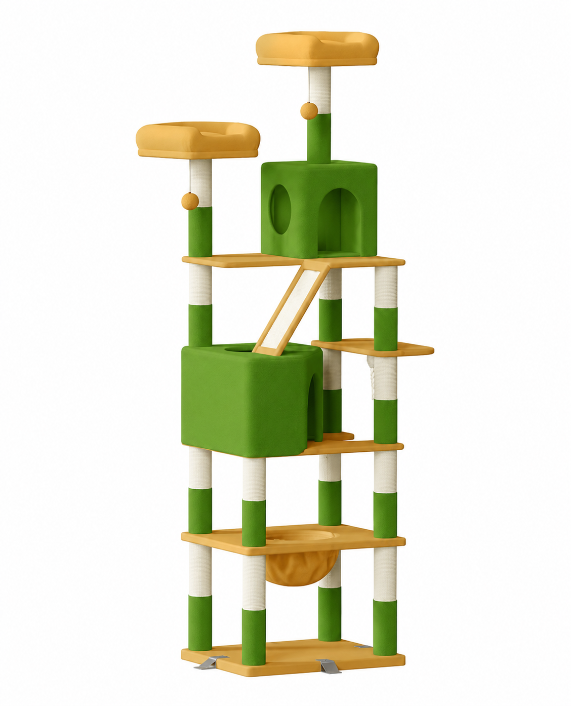 Arbre à chat Cascade vert