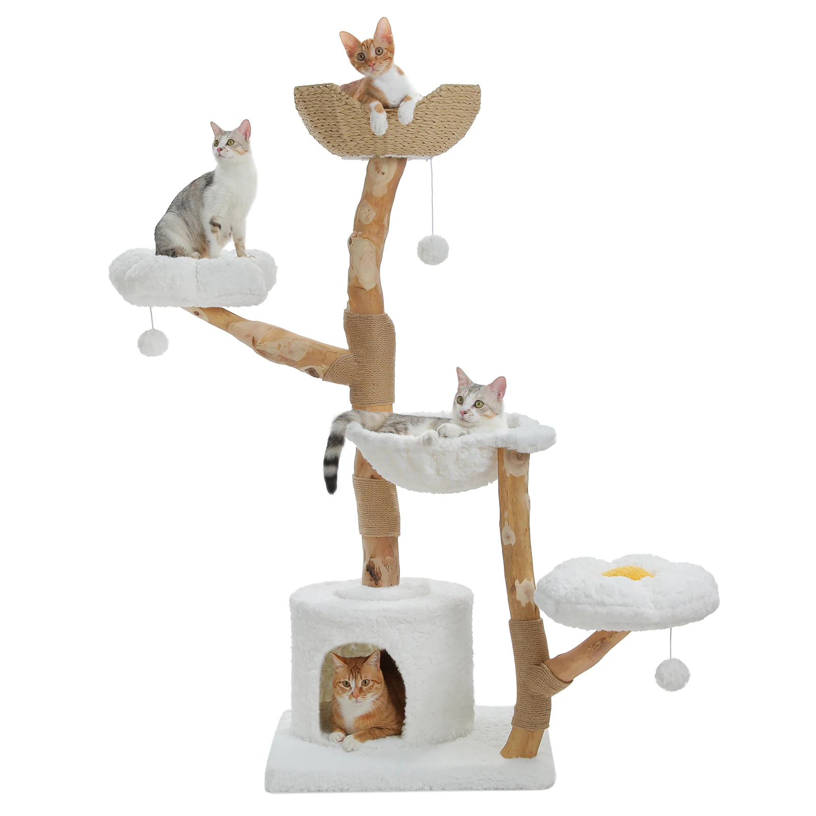 Arbre à chat Fleuri - vue 2