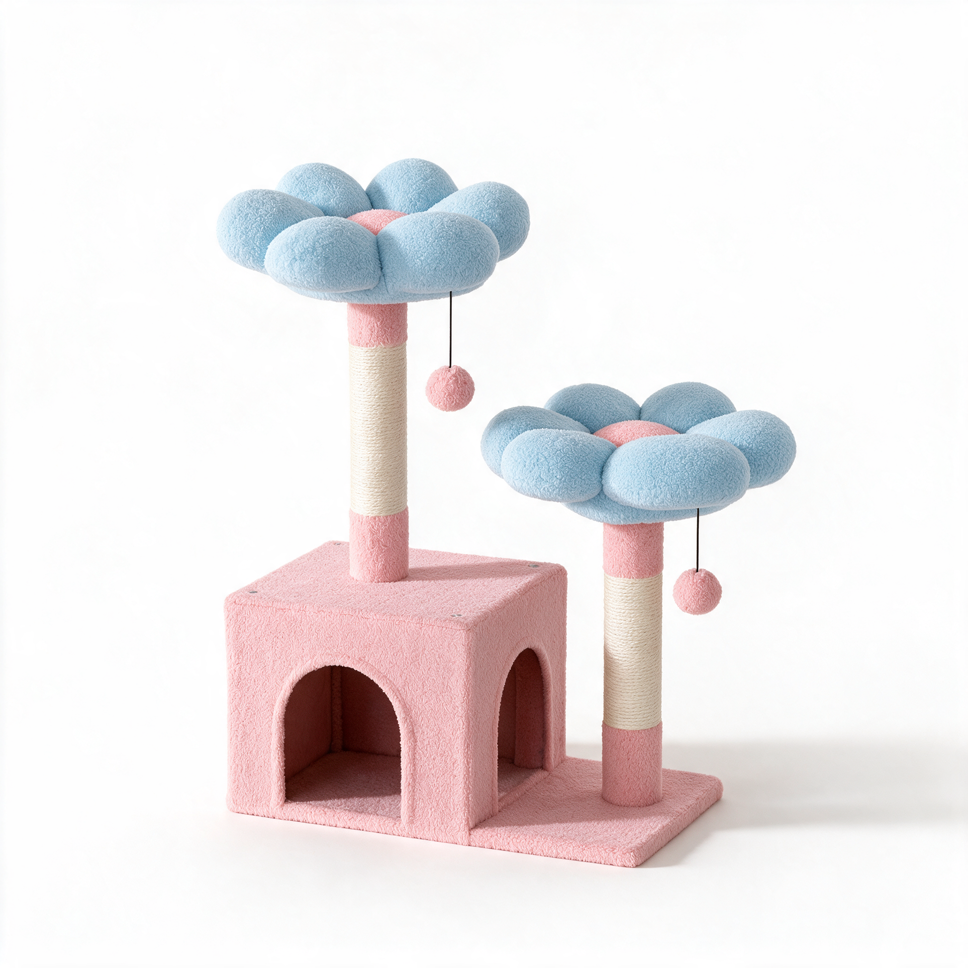 Arbre à chat Nuage - packshot fond blanc