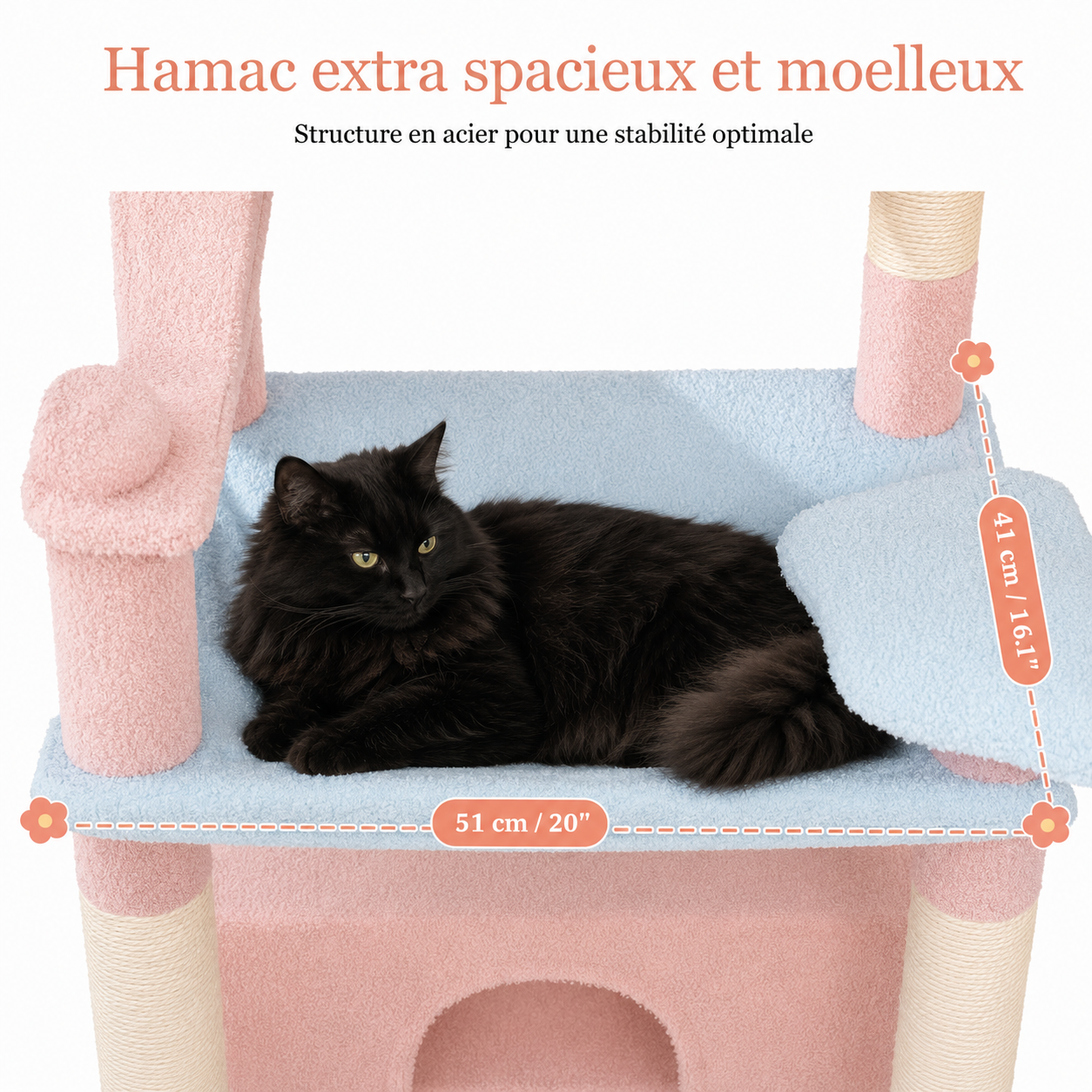 Arbre à chat Nuage - vue 3