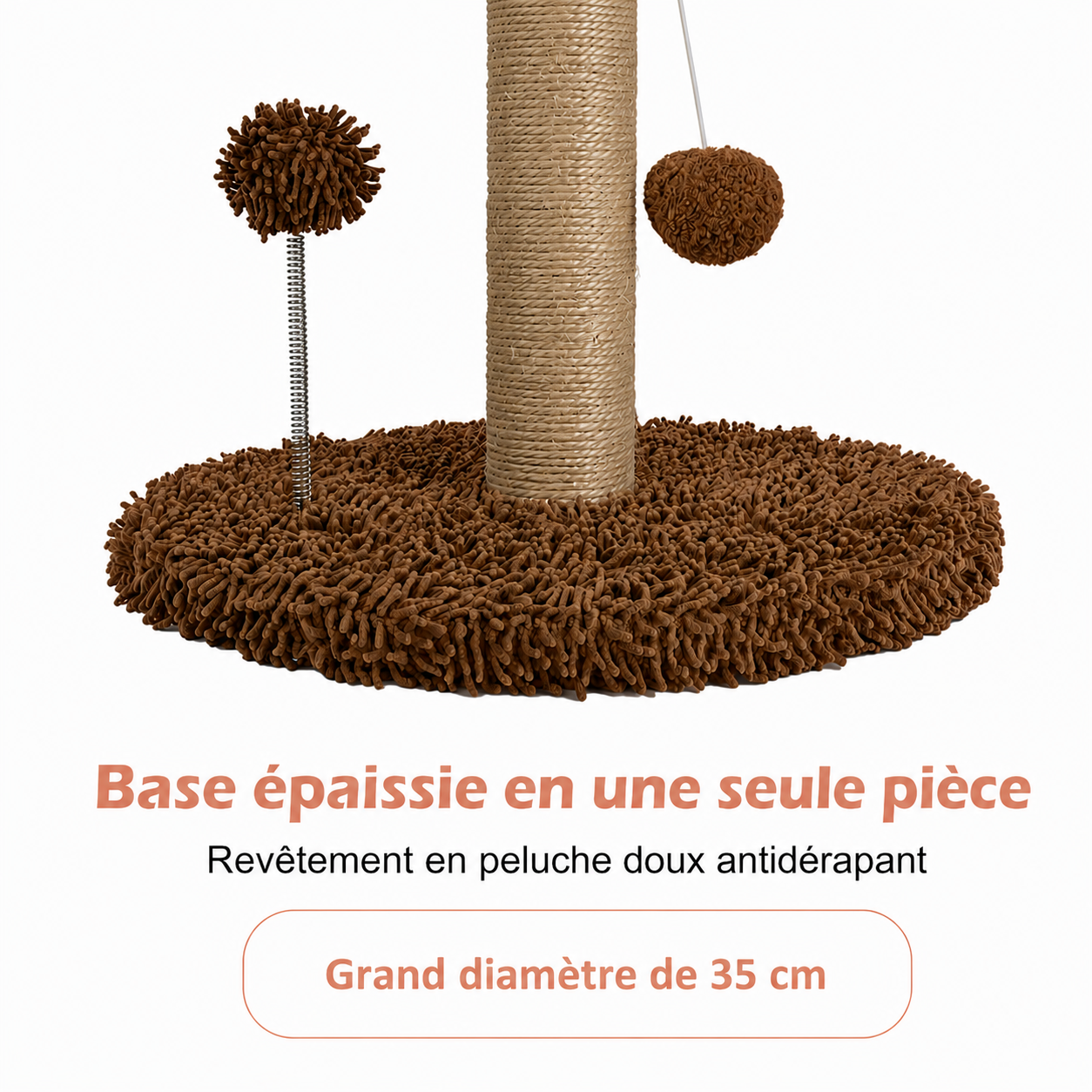 Arbre à chat Oasis brown - vue 4