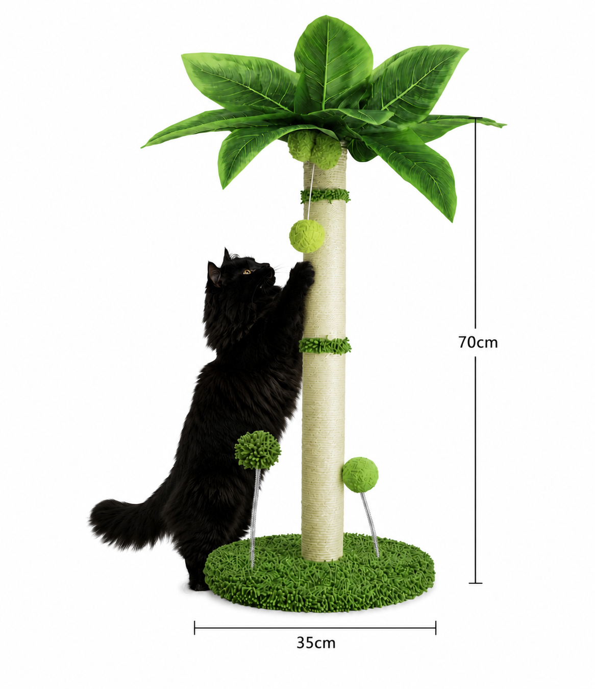 Arbre à chat Oasis dark green - vue 3