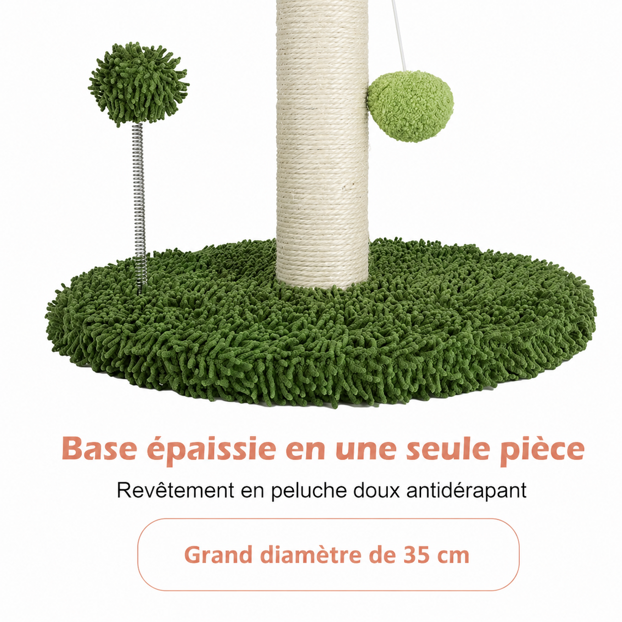Arbre à chat Oasis dark green - vue 4