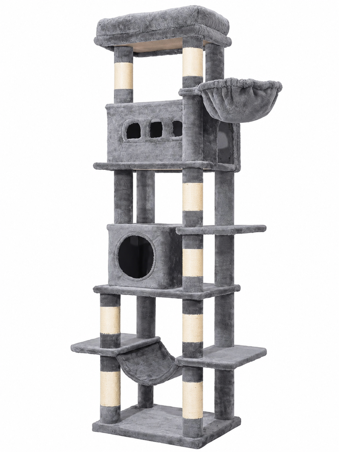 Arbre à chat Onyx gris foncé